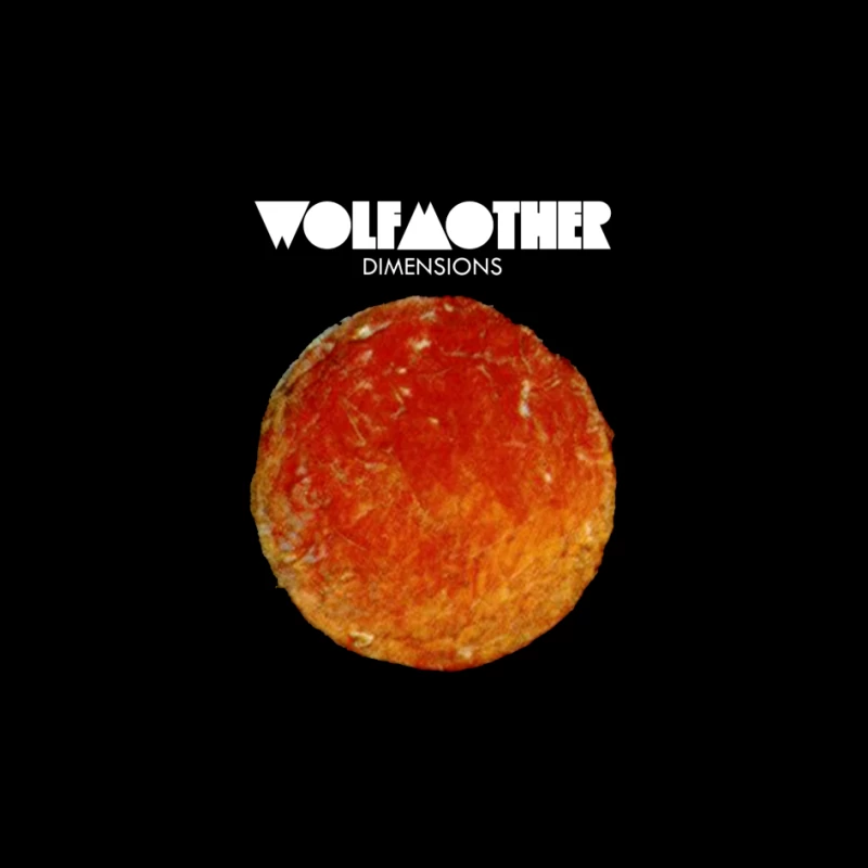 Wolfmother - Dimensions Album Cover with Orange Celestial Design Pin