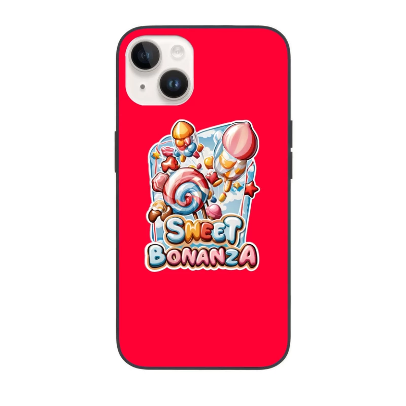 Sweet Bonanza Candy Game Logo iPhone Case
