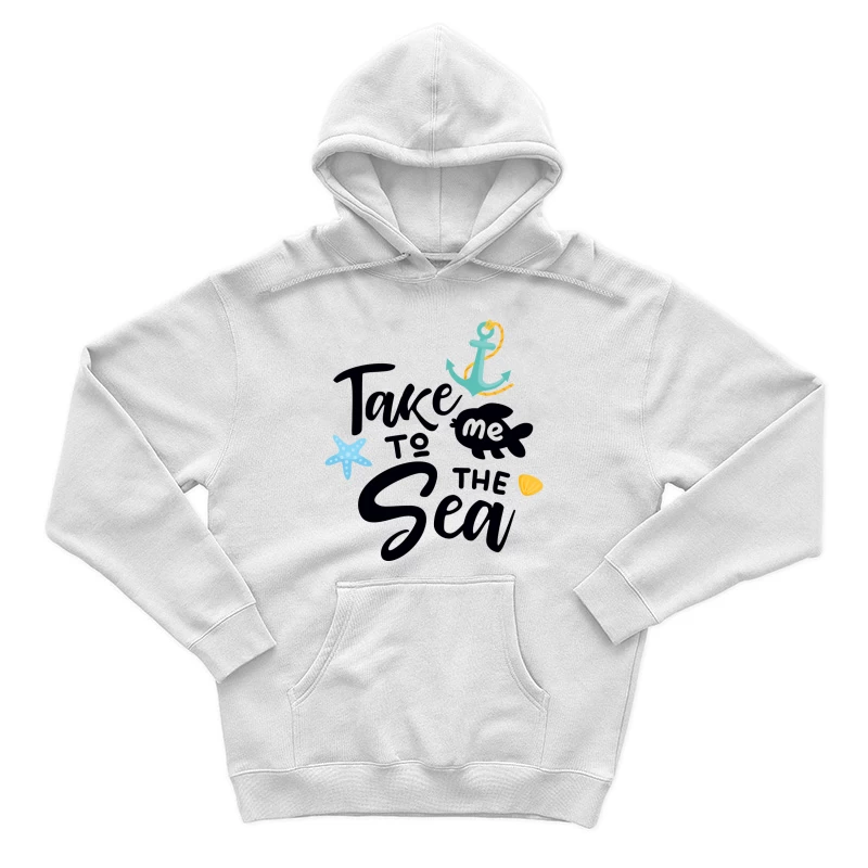 Décoration marine avec texte inspirant Homme Sweat à capuche