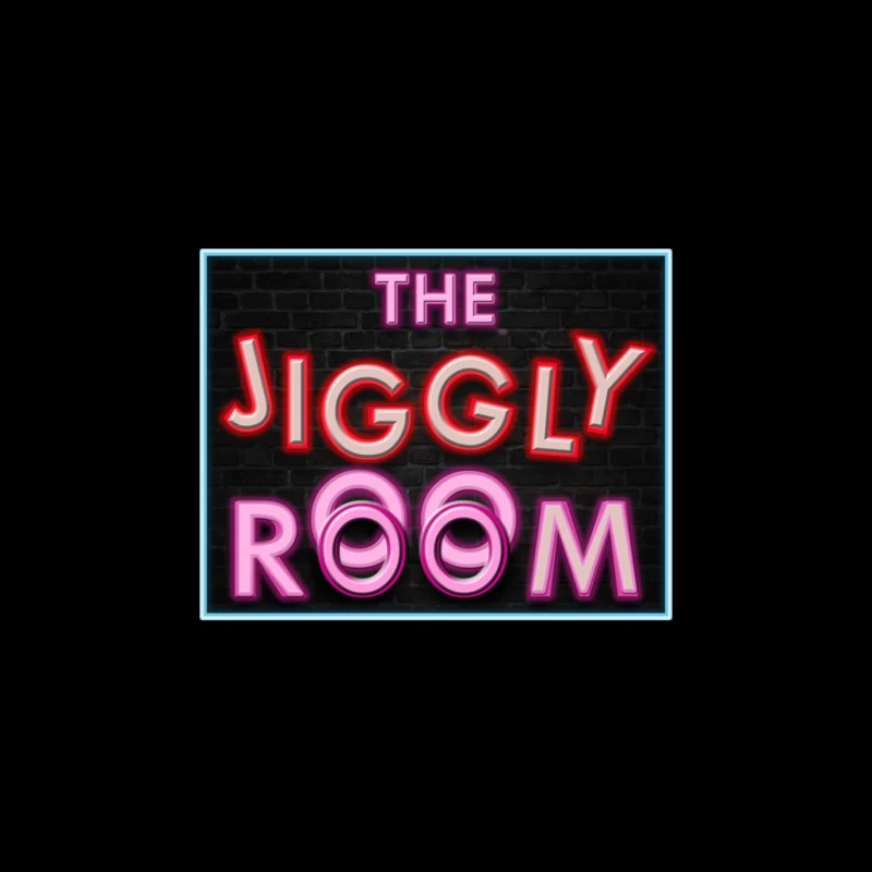 The Jiggly Room Throw Pillow