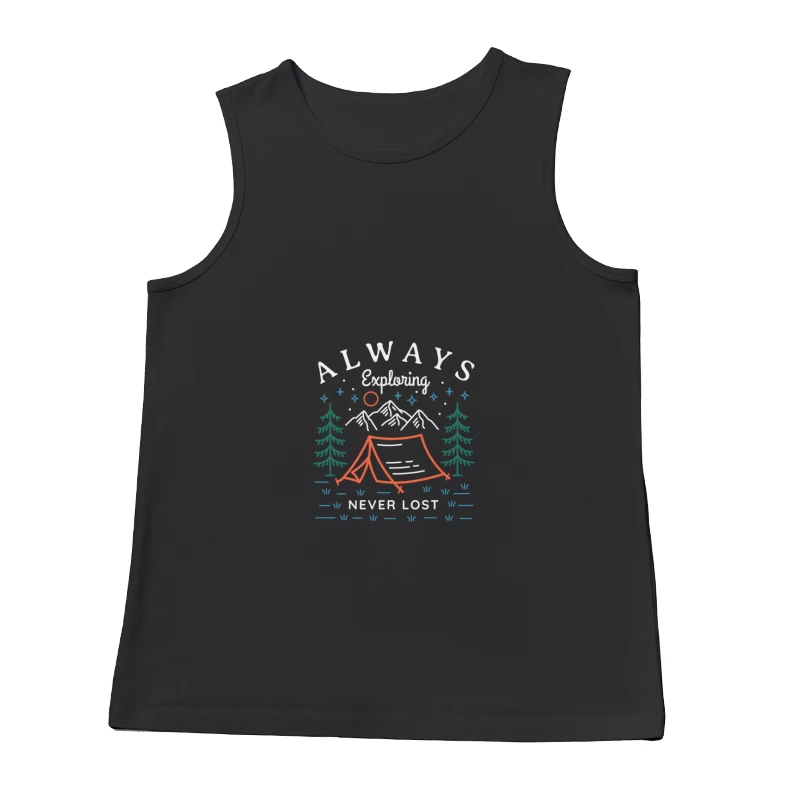 Erkundung und Camping-Abenteuer Herren Tanktops