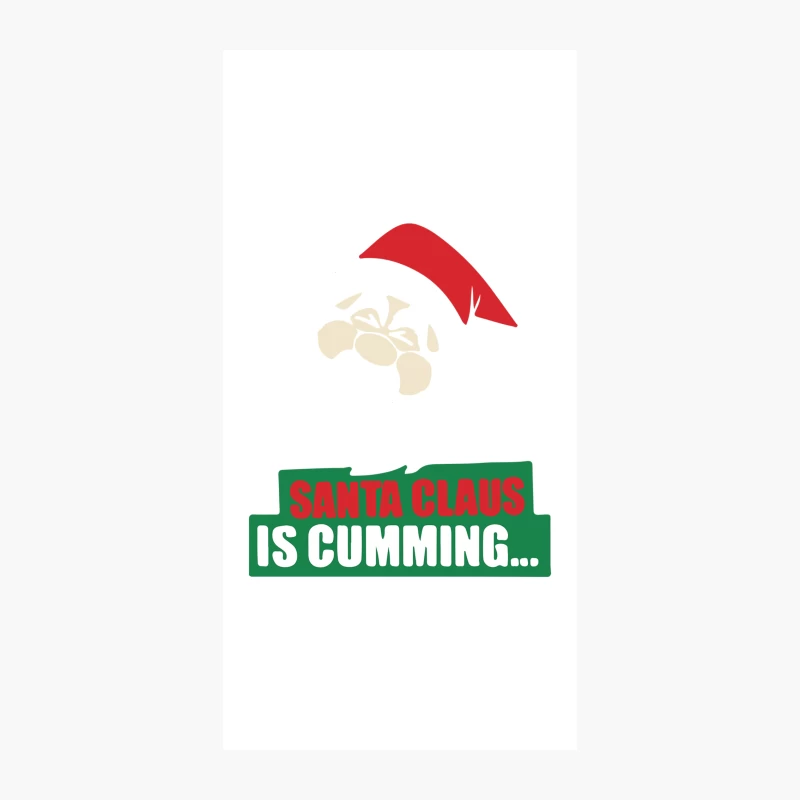 Santas Cumming iPhone Case