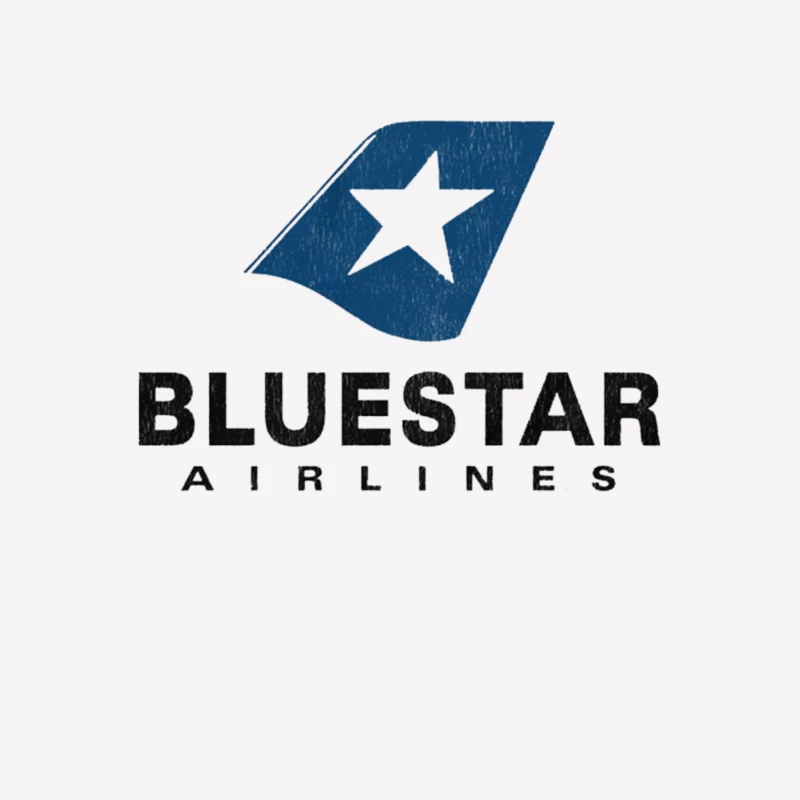 BlueStar Airlines 2 Male T-Shirt