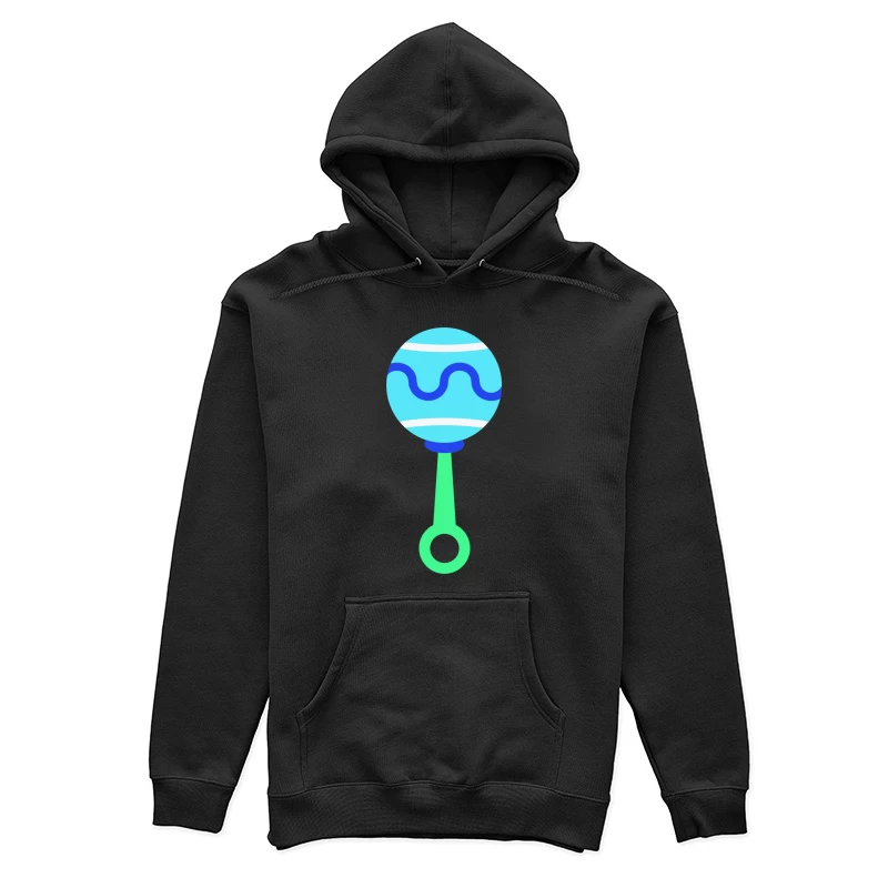 Hochet pour bébé bleu avec poignée Femme Sweat à capuche