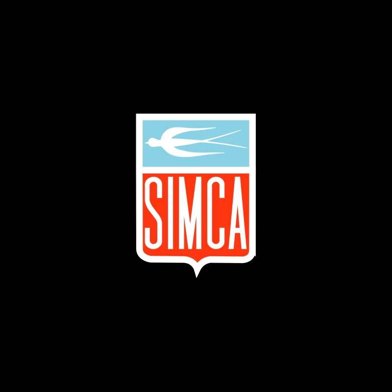 Vintage Simca old bird emblem 2 Travel Mug