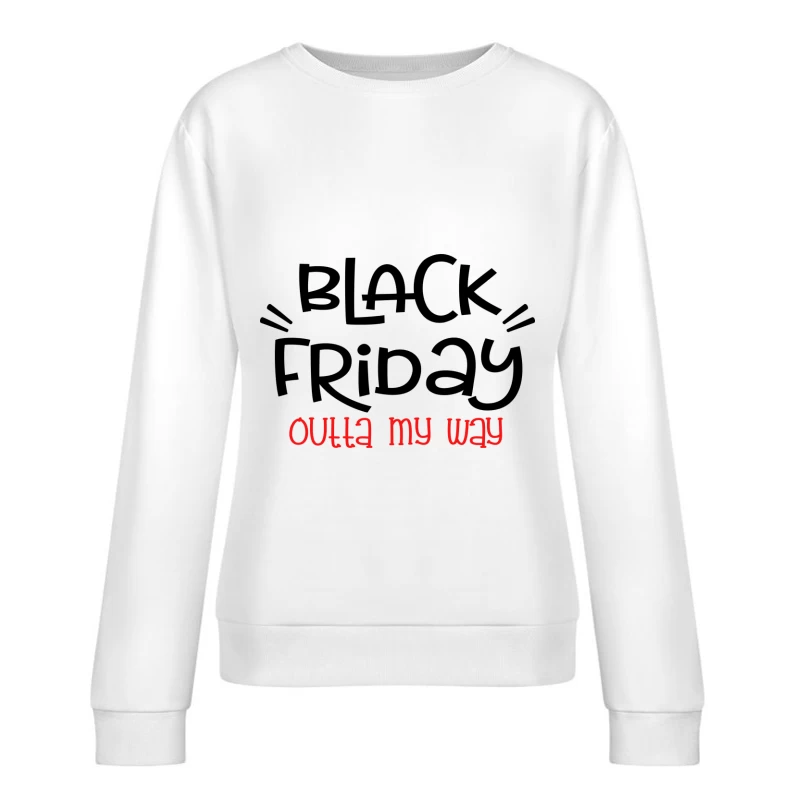 Black Friday : Les Soldes Furieux Femme Sweat-shirt à enfiler