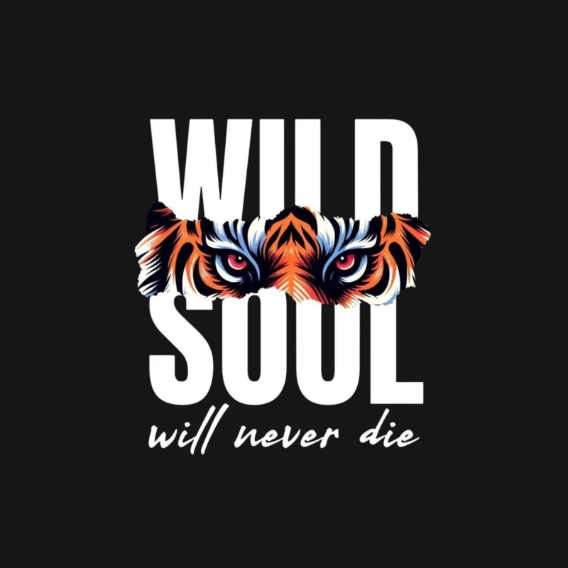 Wild Soul Inspiration with Tiger Art Male Long Sleeve T-Shirt