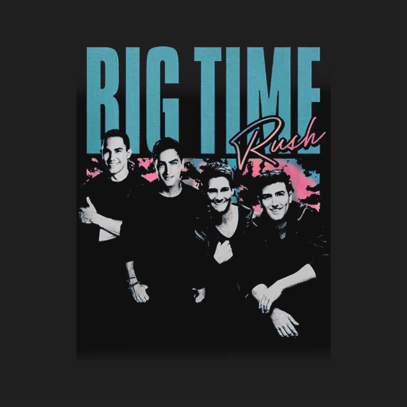 Big Time Blue Pink Rush Male Tank Top