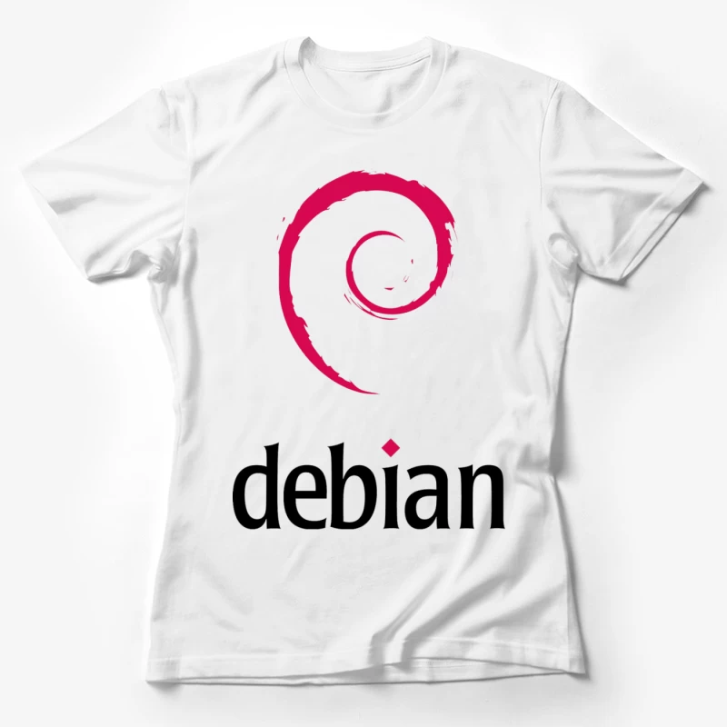 debian merchandise Female T-Shirt