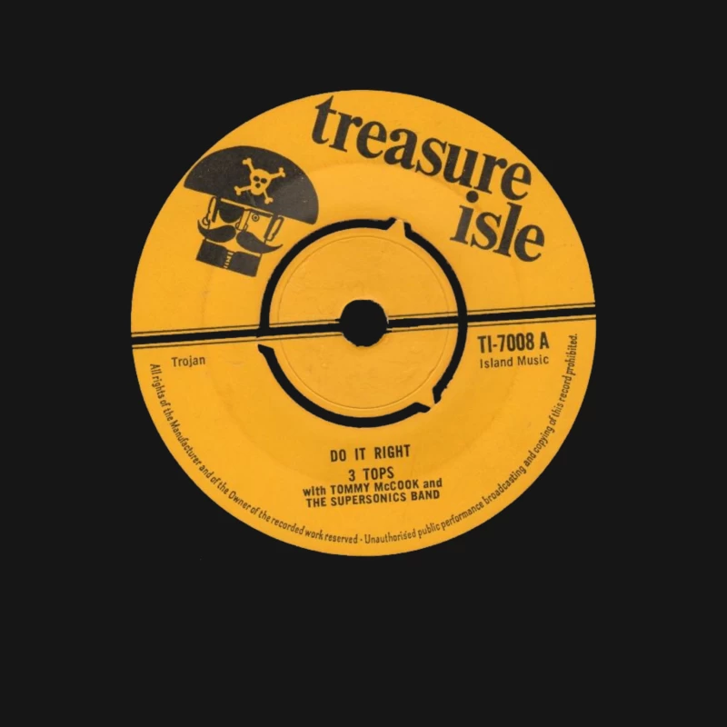 Treasure Isle Records Male T-Shirt