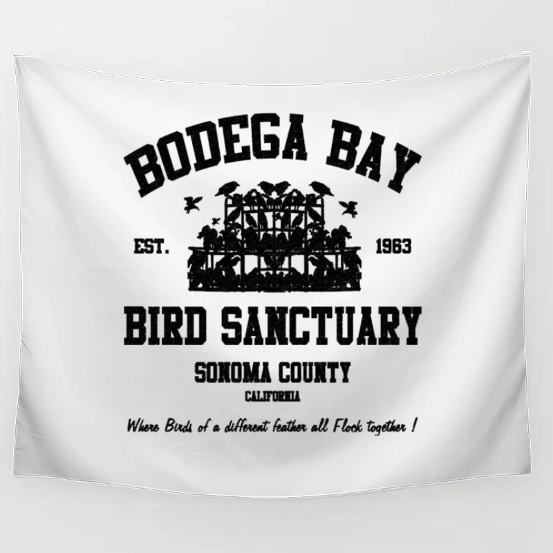 BODEGA BAY BIRD SANCTUARY 2 Tapestry