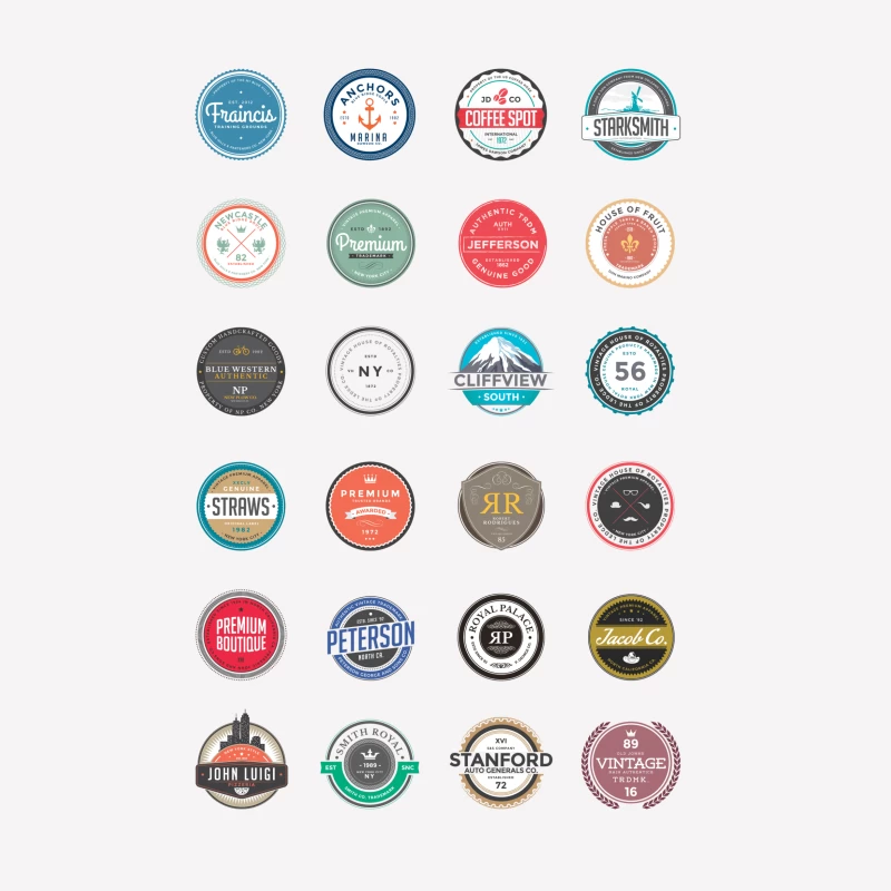 Vielseitige Vintage-Logo-Sammlung Damen T-Shirt