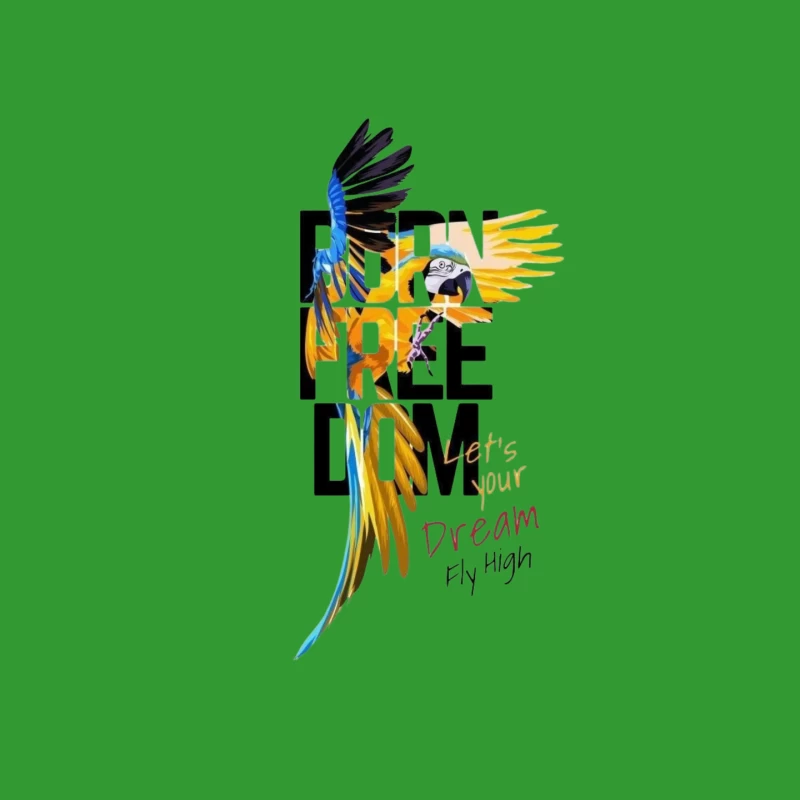Born Free: Let Your Dreams Fly High Mouse Pad