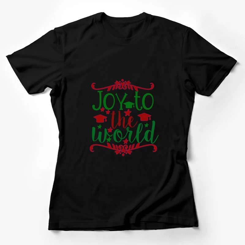 Joyeux Noël universitaire avec style Femme T-Shirt