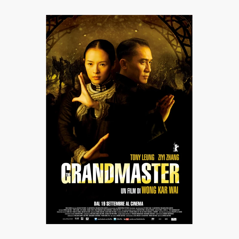 Grandmaster: Epic Chinese Martial Arts Drama Poster Cotton Tote Bag