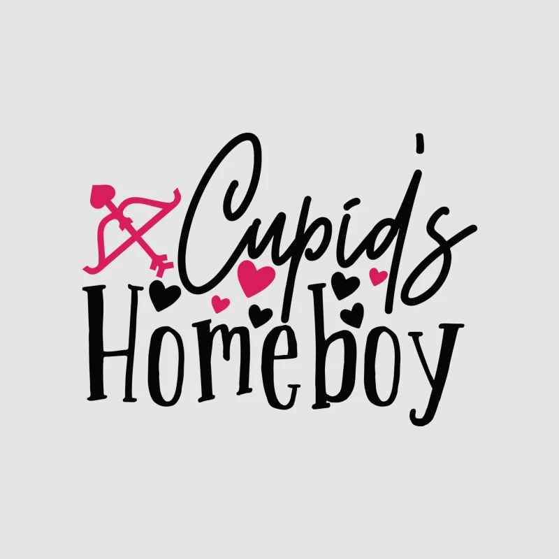 Cupidon et son fidèle ami Homme Sweat à capuche