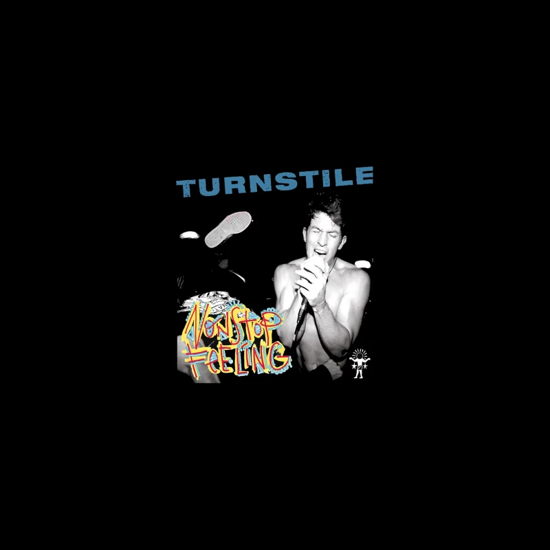 Turnstile: Nonstop Feeling Album Cover with Graffiti Art Desk Mat