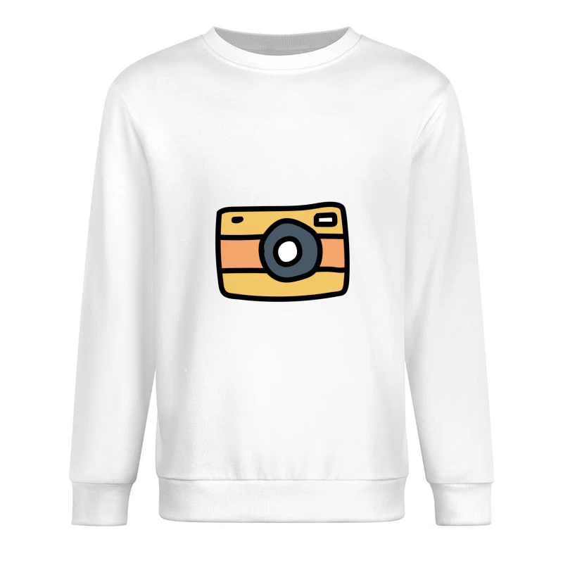 Icône de caméra vintage colorée Homme Sweat-shirt à enfiler