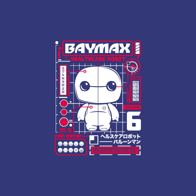 Baymax - Healthcare Robot from Disney Animation iPhone Case