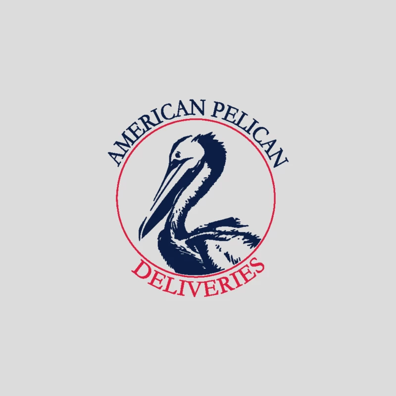 American Pelican Deliveries: Nautical Bird Logo for Business Baseball Cap