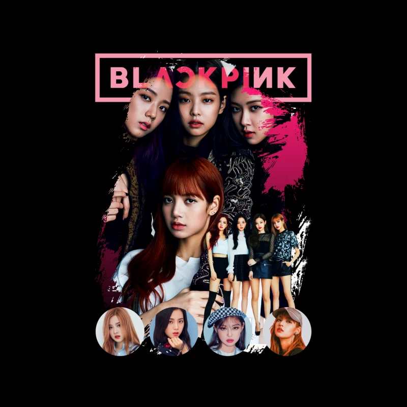 BLACKPINK: Iconic K-pop Girl Group Mouse Pad