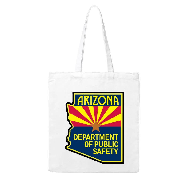 Arizona Department of Public Safety Official Logo Cotton Tote Bag