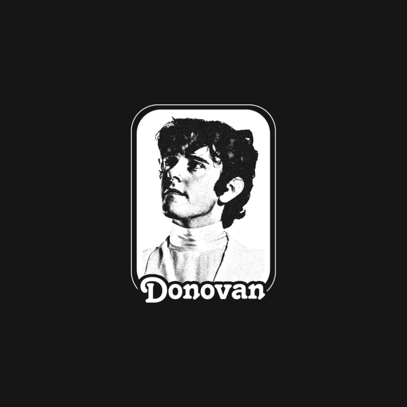 Donovan  60s Folk Music Fan Desk Mat