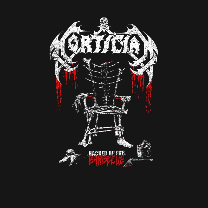 Mortician Hacked Up For Barbeque Male Long Sleeve T-Shirt