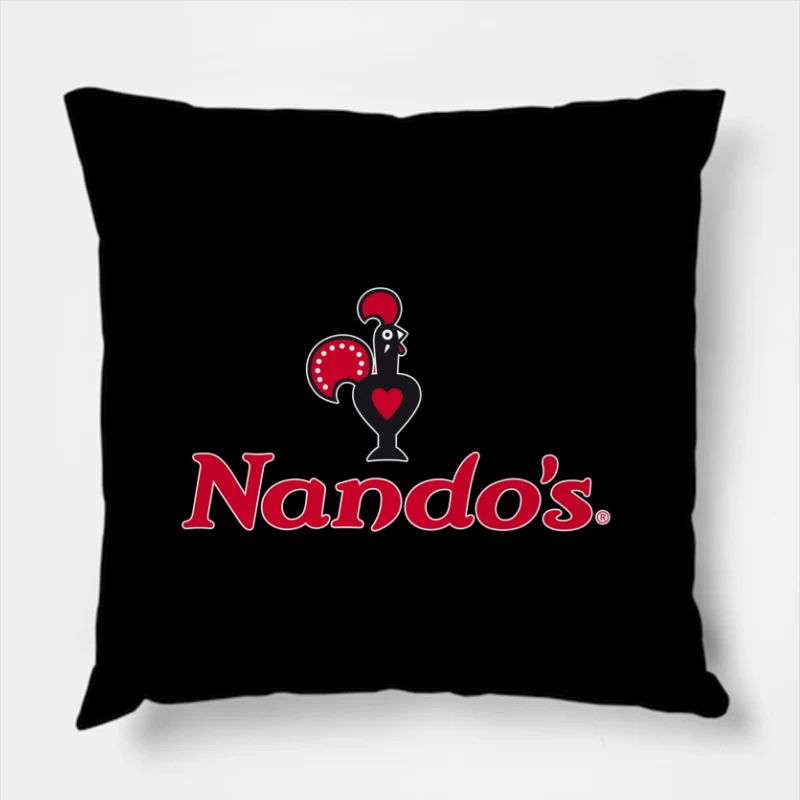 nando's-restaurant Throw Pillow