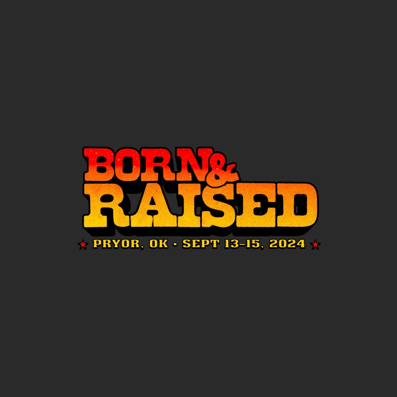 BORN AND RAISED FESTIVAL 2024 Baseball Cap