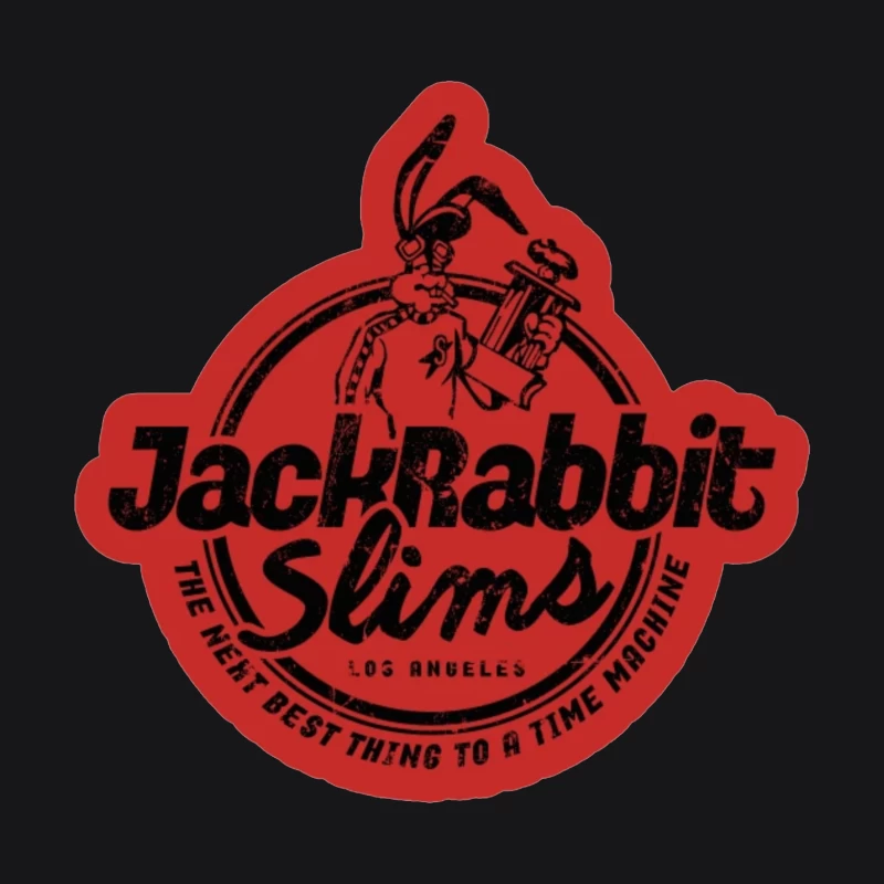 Jack Rabbit Slim's retro Red Male Pullover Hoodie