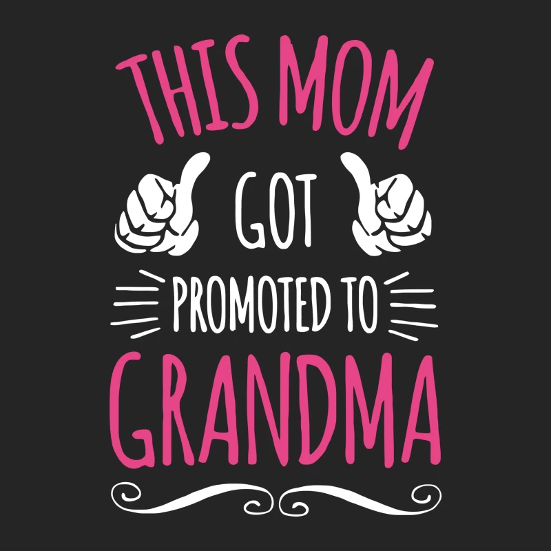 Promotion de Maman à Grand-mère Femme Sweat-shirt à enfiler