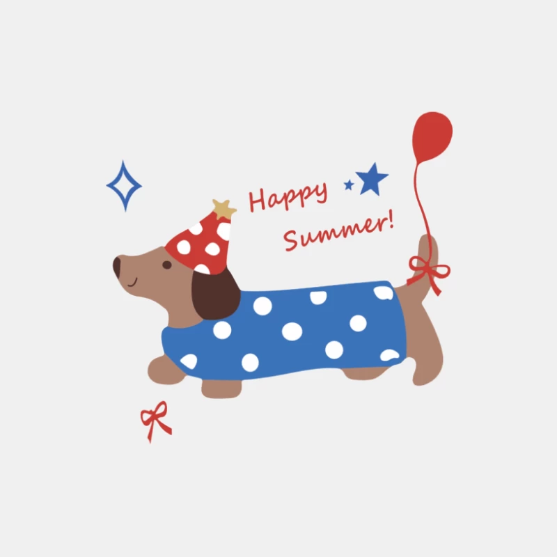 Fröhlicher Hund feiert Sommer Herren Tanktops