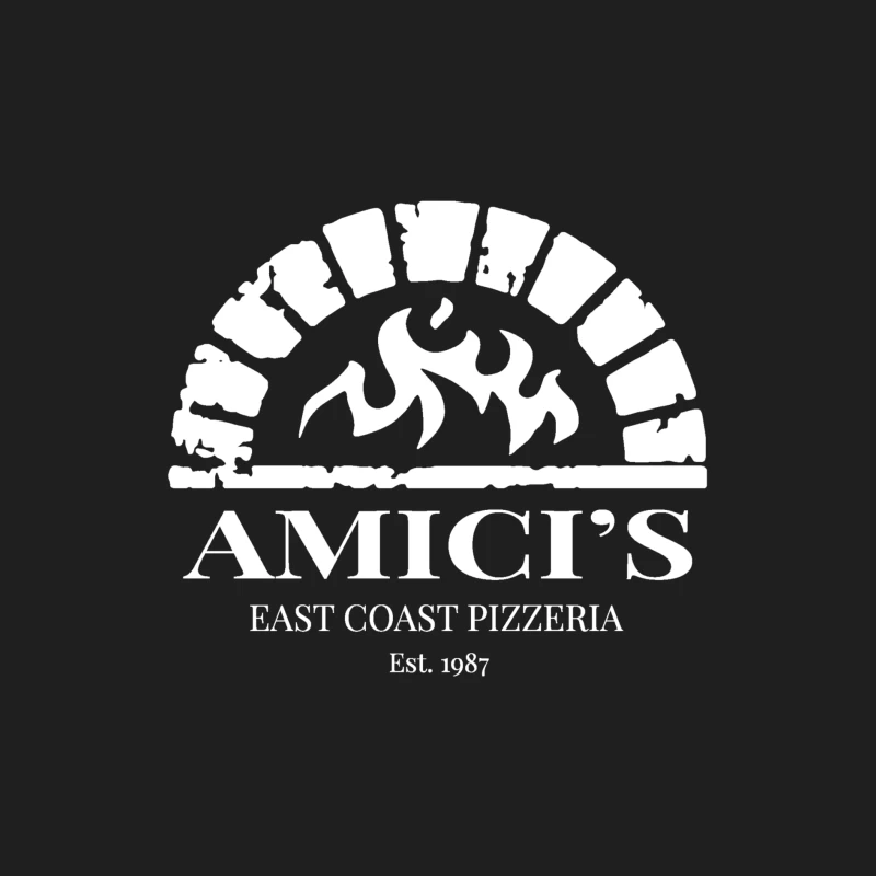 Amici's Logo Retro Male Tank Top
