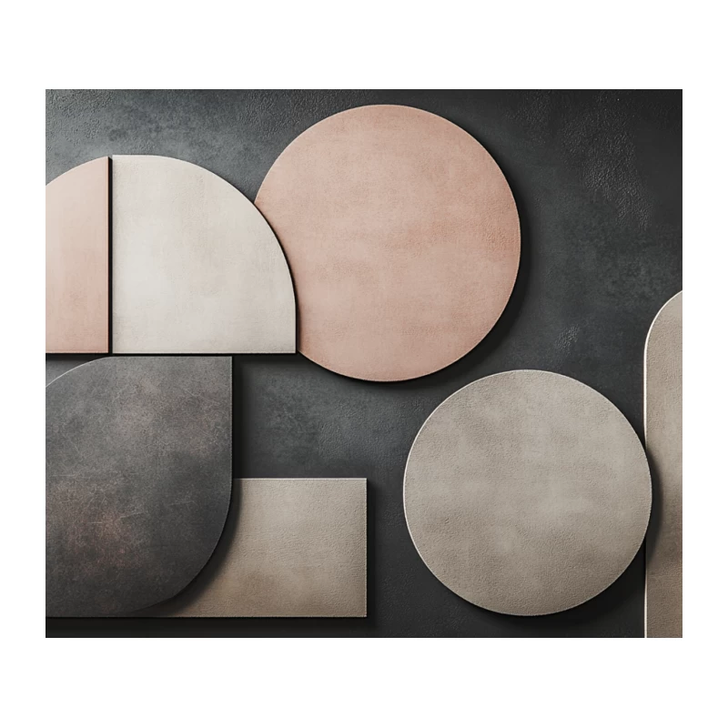 Minimalist Geometric Abstract Wall Art with Pastel Textures Tapestry