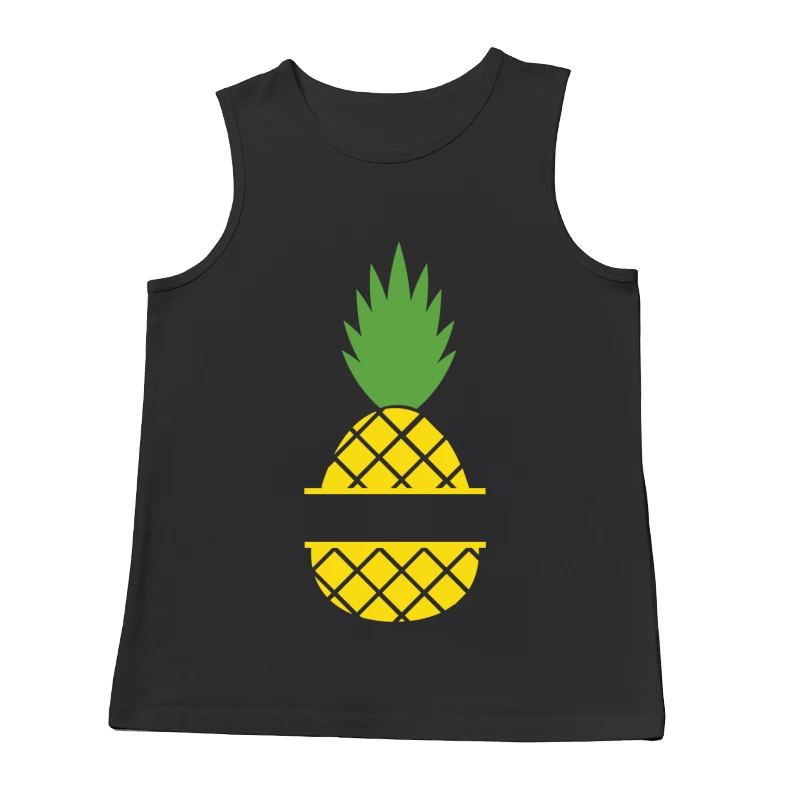 Logo et image d'ananas Homme Débardeur
