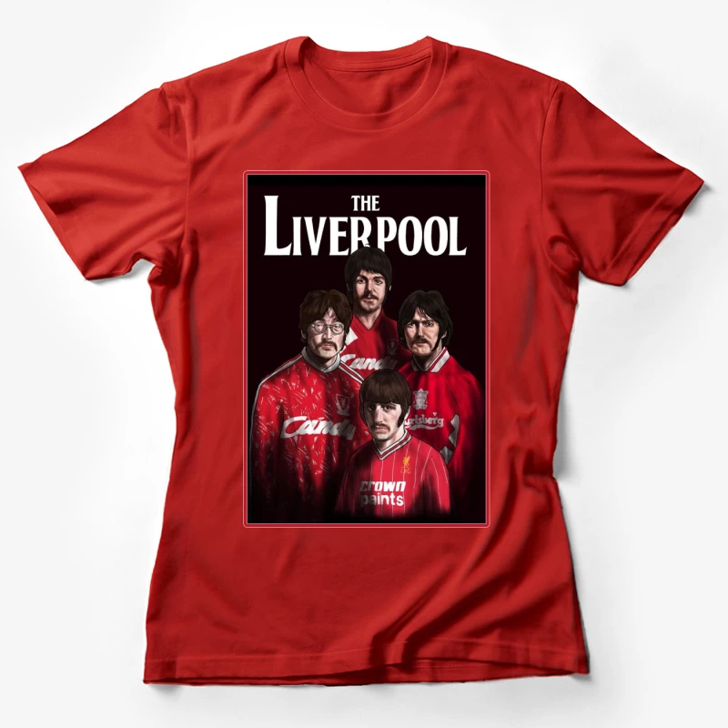 Liverpool/Beatles Mashup Female T-Shirt