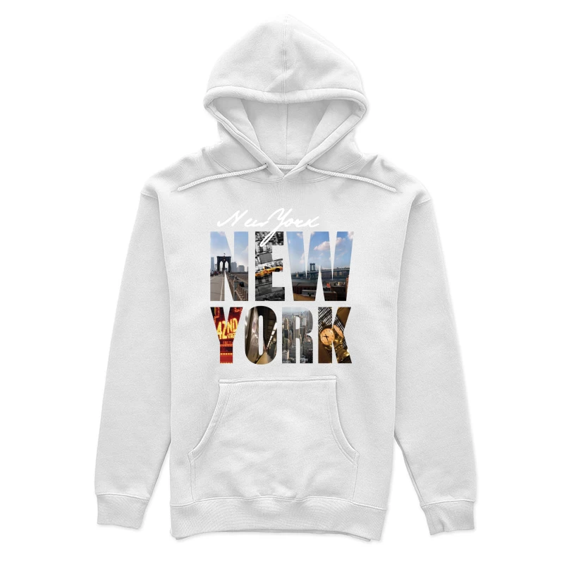 New York Sehenswürdigkeiten und Skyline Damen Pullover Hoodie
