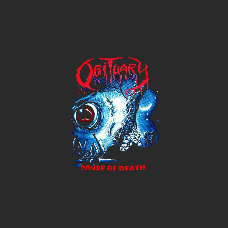 Obituary Cause Of Death Baseball Cap