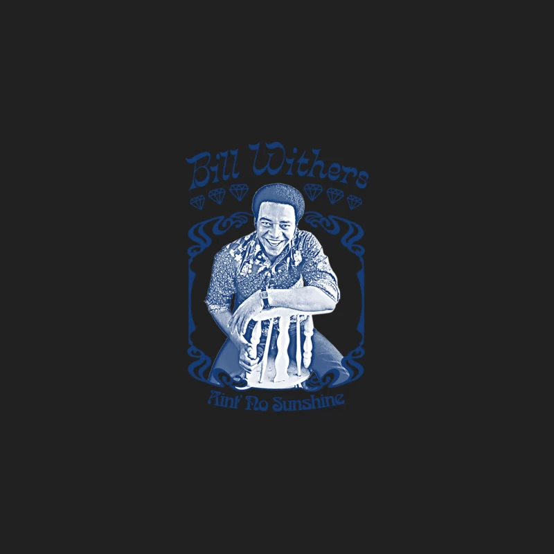 Bill Withers  Retro Aesthetic 70s Soul Fan Design Bucket Hat