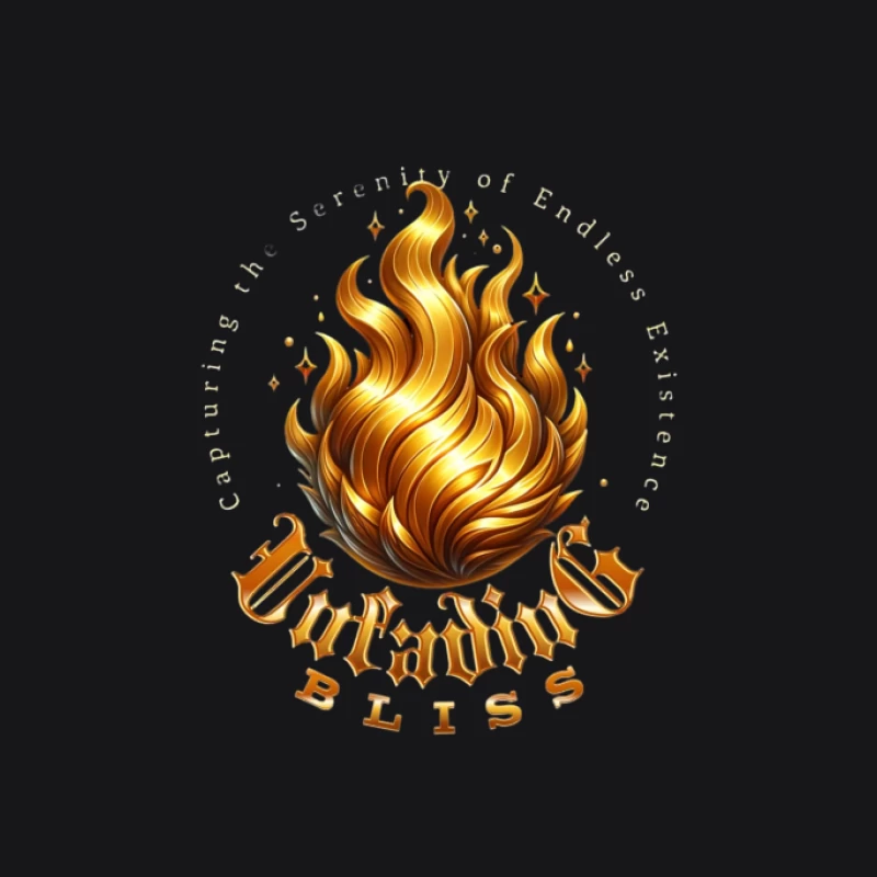 Flammes Dorées de Sérénité Femme Sweat à capuche