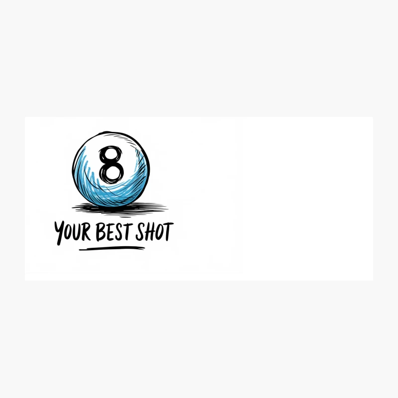 Motivational Eight Ball: Your Best Shot in Billiards Coffee Mug