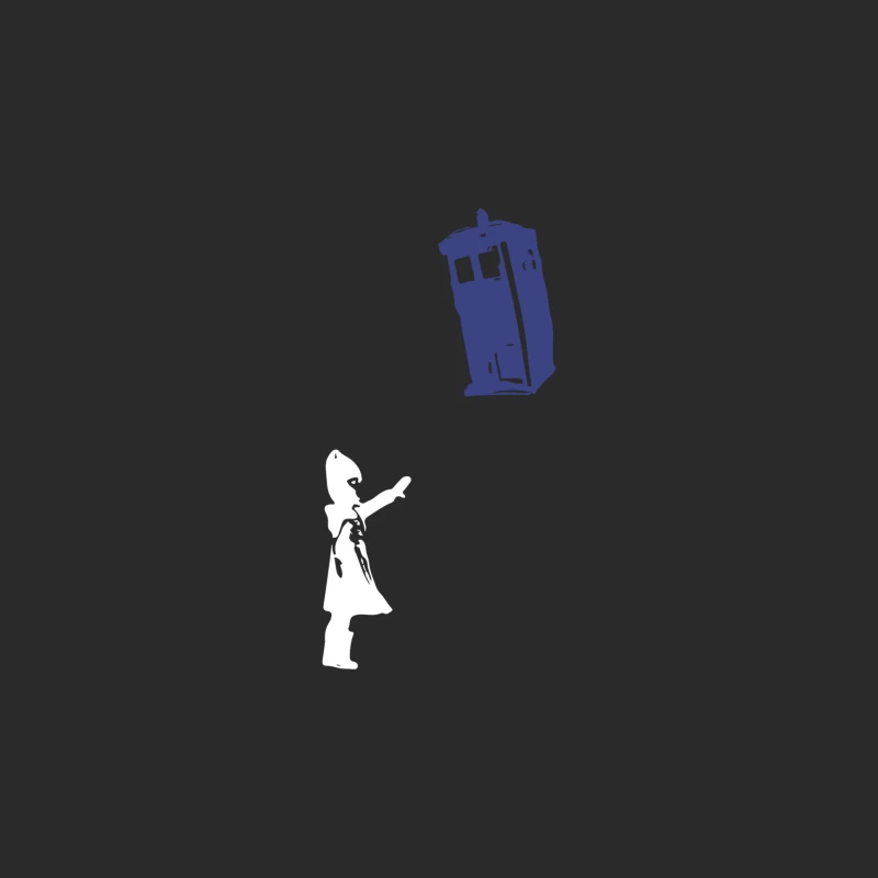 TARDIS: Iconic Blue Police Box from Doctor Who Baseball Cap
