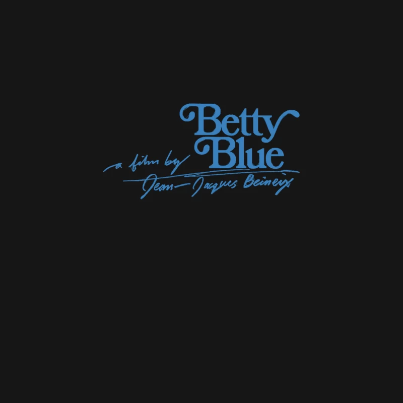 Betty Blue 80s Movie Tribute Typography Design Desk Mat