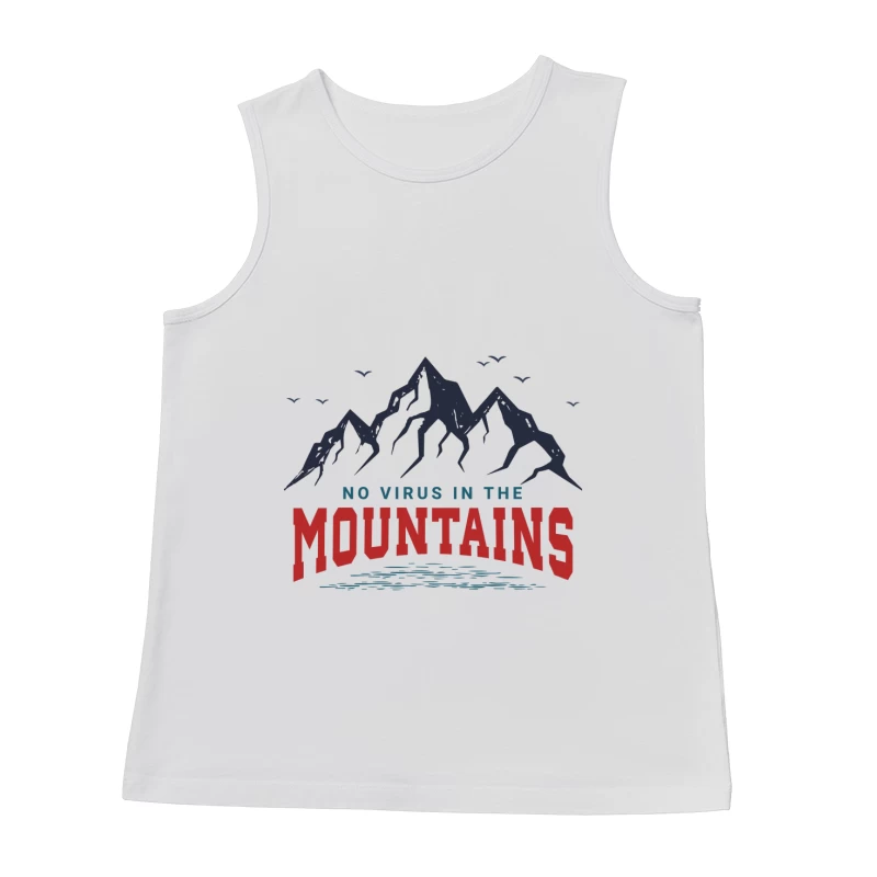 Keine Viren in den Bergen Herren Tanktops
