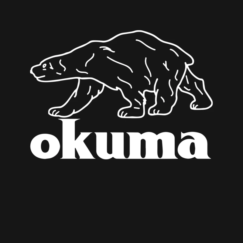 Okuma Fishing Bear Mouse Pad
