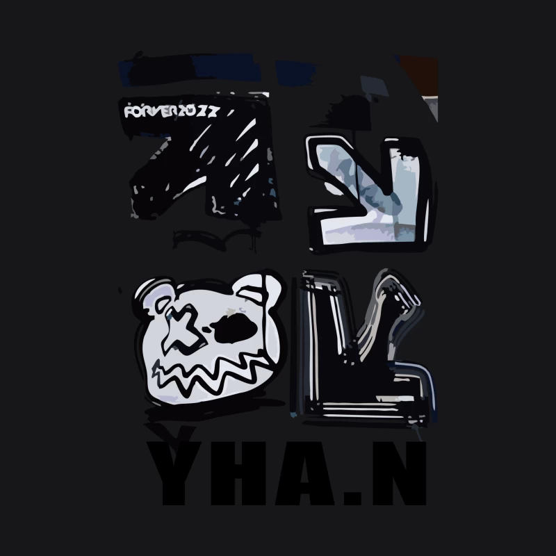 Kreatives Grafikdesign mit Symbolen Herren Pullover Hoodie
