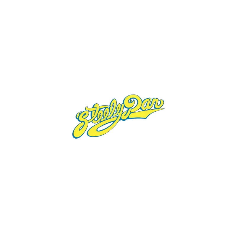 Steely Dan Classic Yellow Cursive Band Logo iPhone Case