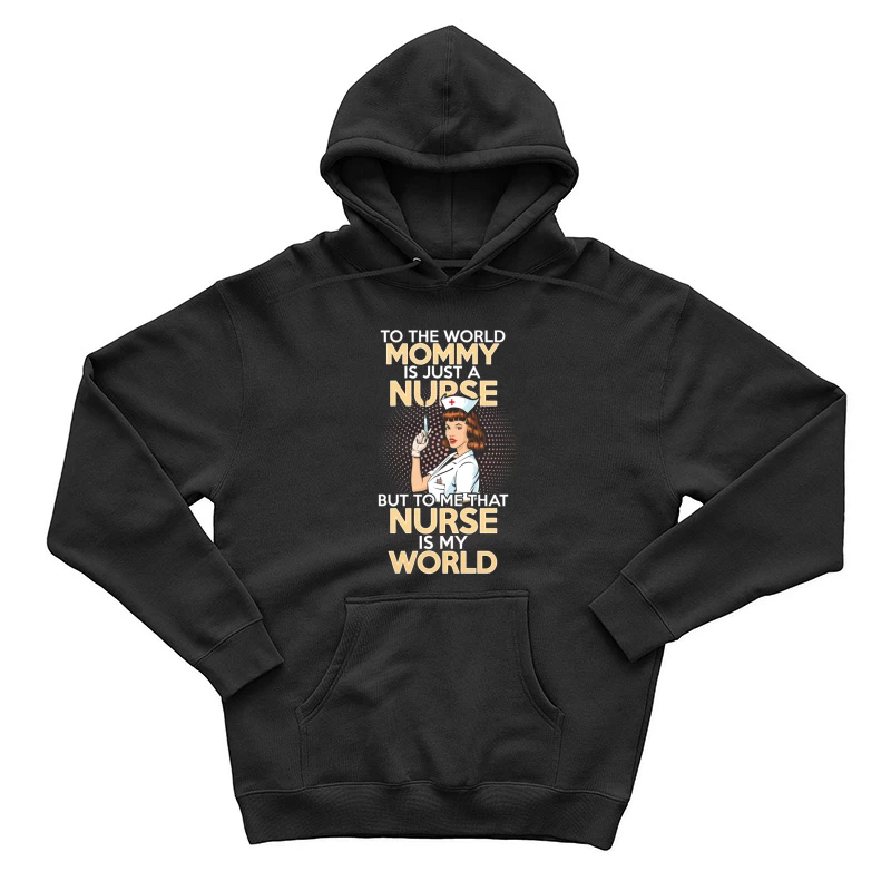 Maman infirmière, mon monde Homme Sweat à capuche