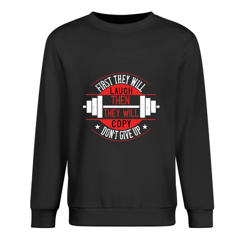 Motivation et détermination dans le sport Homme Sweat-shirt à enfiler